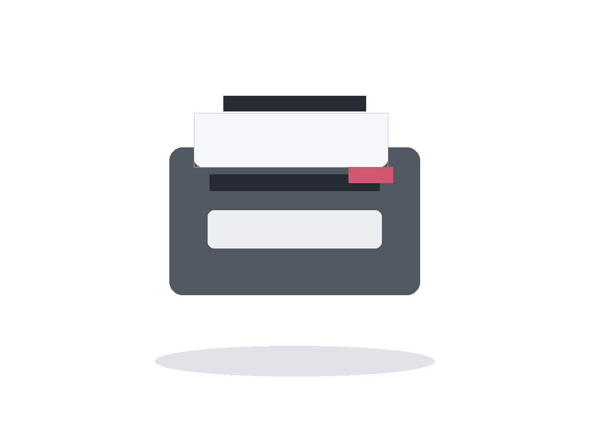 Caldus Desk Plus 118 - Ethernet + Wi-Fi / 500 sheets / Starter ink product image on a white background