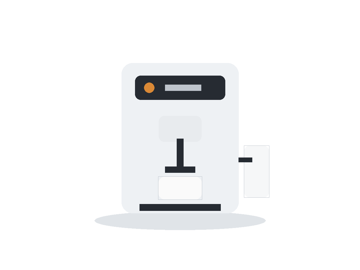 Solenic Steam Lite 116 - Warm White / Steam wand / Ceramic grinder product image on a white background