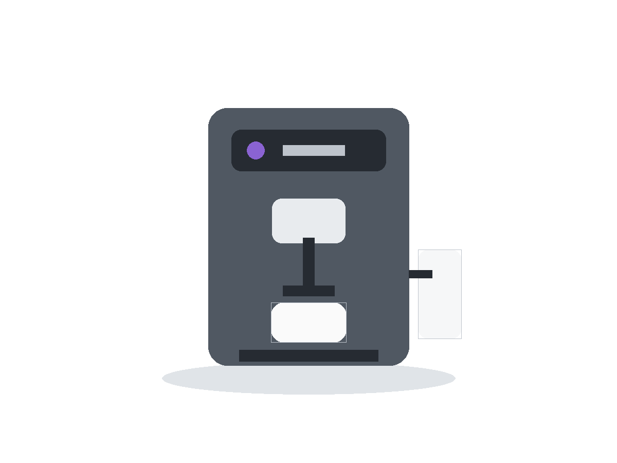 Solenic Barista Plus 138 - Matte Black / Auto milk carafe / Steel conical grinder product image on a white background