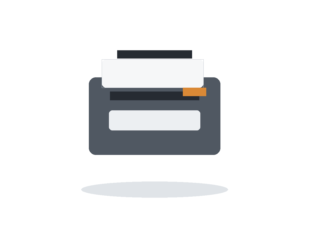 Caldus Desk Pro 124 - Ethernet + Wi-Fi / 500 sheets / Starter ink product image on a white background