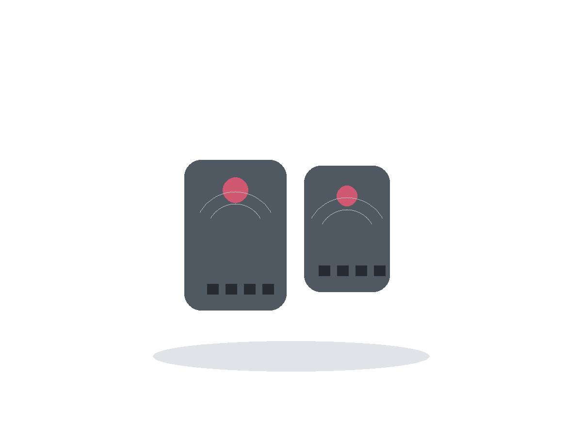 Netora Edge Core 142 - Mesh 2-pack / Wi-Fi 7 / Apartment product image on a white background