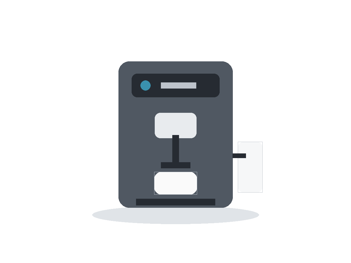 Solenic Barista Max 150 - Matte Black / Auto milk carafe / Steel conical grinder product image on a white background